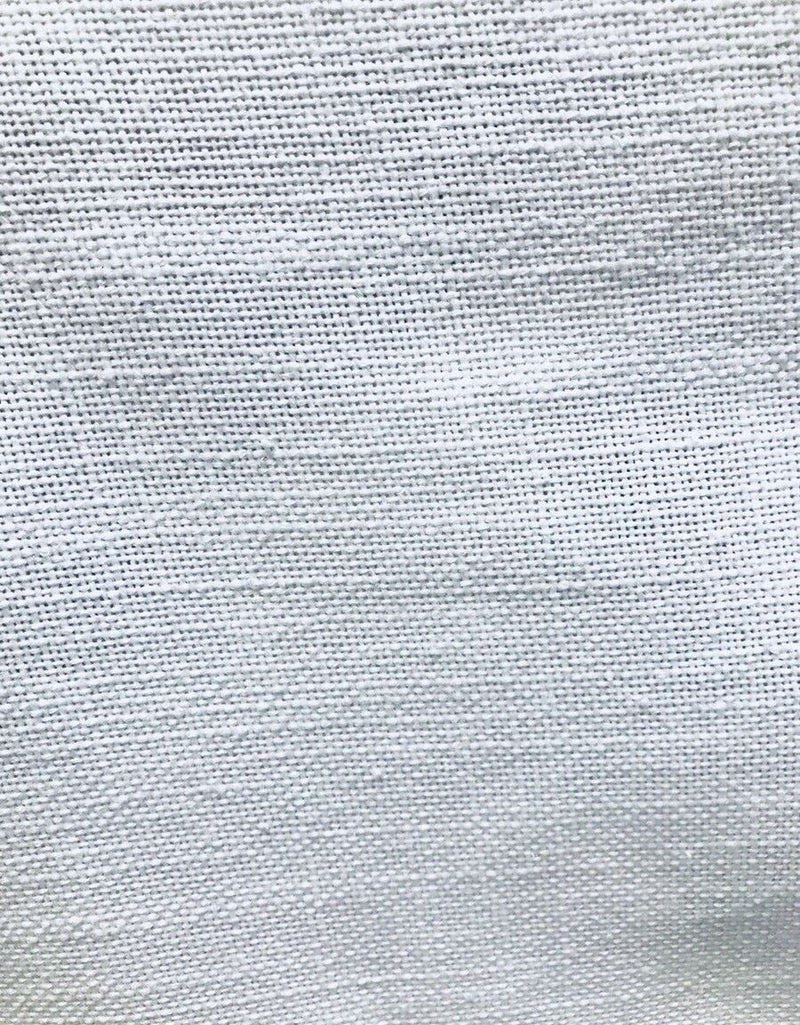 NEW! Upholstery Weight Linen Woven Fabric - White - Fancy Styles Fabric Boutique