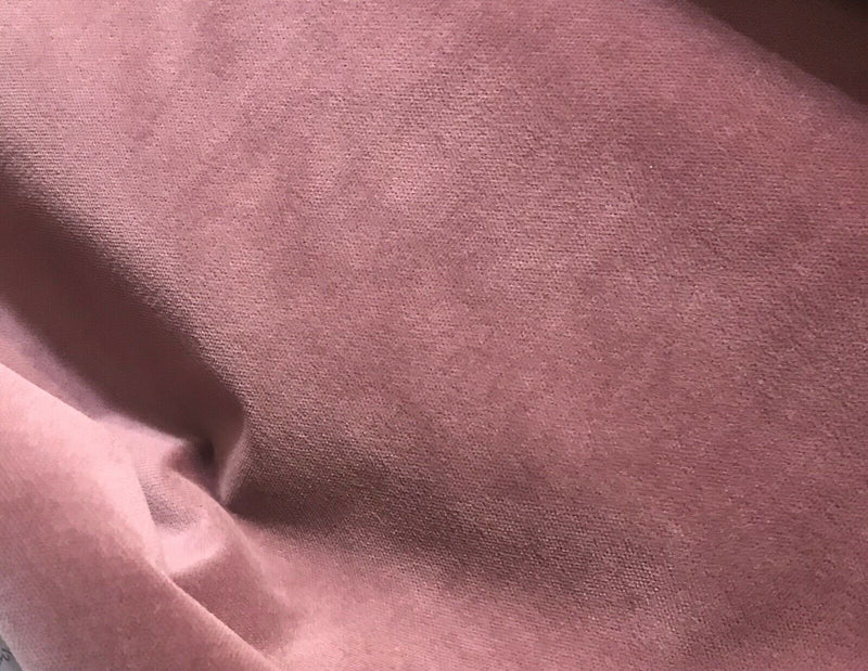 Pink Cotton Velvet Fabric, The Stripes Company