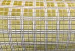 NEW Novelty Upholstery High Pile Burnout Velvet Fabric Yellow Tartan - Fancy Styles Fabric Pierre Frey Lee Jofa Brunschwig & Fils