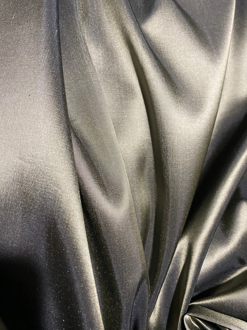 NEW Lady Lisa 100% Silk Taffeta Fabric Solid Pewter - Fancy Styles Fabric Pierre Frey Lee Jofa Brunschwig & Fils
