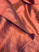 NEW Lady Bridgette Designer 100% Silk Dupioni Fabric - Striped Red & Pink - Fancy Styles Fabric Pierre Frey Lee Jofa Brunschwig & Fils