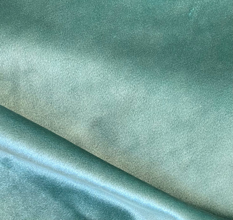 Zoe CL Teal Velvet Upholstery Fabric by DeLeo Textiles – OverStock