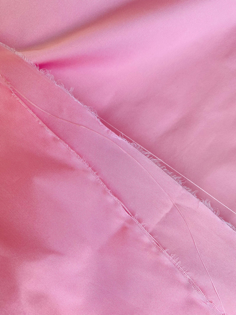 NEW Lady Frank Light Designer “Faux Silk” Taffeta Fabric Made in Italy Pink