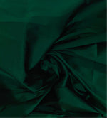 NEW Lady Frank Light Designer “Faux Silk” Taffeta Fabric Made in Italy Emerald Green with Black Iridescence
