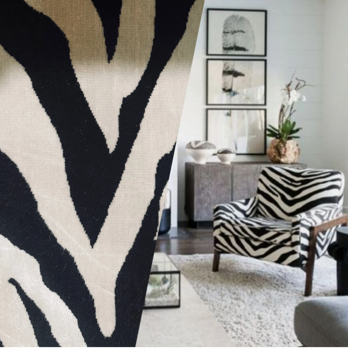 Animal fabrics with suggested matching fabrics