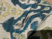 NEW Queen Tilla Upholstery Tribal Woven Fabric Imported - Multicolor - Fancy Styles Fabric Pierre Frey Lee Jofa Brunschwig & Fils
