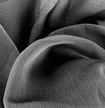 App Sale: Duchess Deseray Silk & Poly Chiffon Sheer Fabric - Steel Grey