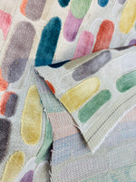NEW! Emperor Ellis Designer Italian Burnout Multicolor Fabric for Upholstery