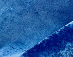 NEW! Custom Color, limited quantity of 50 yards: Prince Burgess Designer Upholstery Cotton Velvet Fabric - Bangle Blue