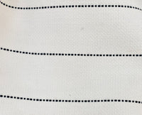 New! SUNBRELLA Novelty Boucle Water Repellant Indoor Outdoor Black Dot Stripes Upholstery and Decorating Fabric - Fancy Styles Fabric Pierre Frey Lee Jofa Brunschwig & Fils