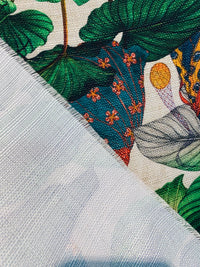 NEW Duchess Dorthy Novelty 100% Linen Floral Decorating Fabric - Fancy Styles Fabric Pierre Frey Lee Jofa Brunschwig & Fils