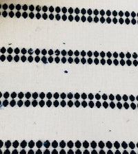 New! SUNBRELLA Novelty Boucle Water Repellant Indoor Outdoor Black Dot Double Stripes Upholstery and Decorating Fabric - Fancy Styles Fabric Pierre Frey Lee Jofa Brunschwig & Fils