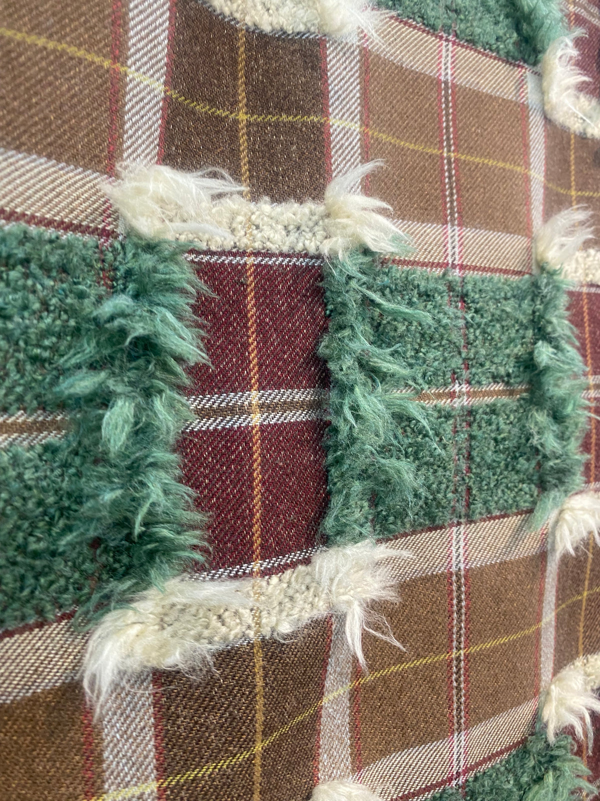 NEW Sir Adrian Plaid Tartan Upholstery Fabric in Brown and Green - Fancy Styles Fabric Pierre Frey Lee Jofa Brunschwig & Fils