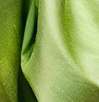 NEW Restocked!!! Duchess Mable Designer 100% Silk Dupioni Fabric in Solid Leaf Green - Fancy Styles Fabric Pierre Frey Lee Jofa Brunschwig & Fils