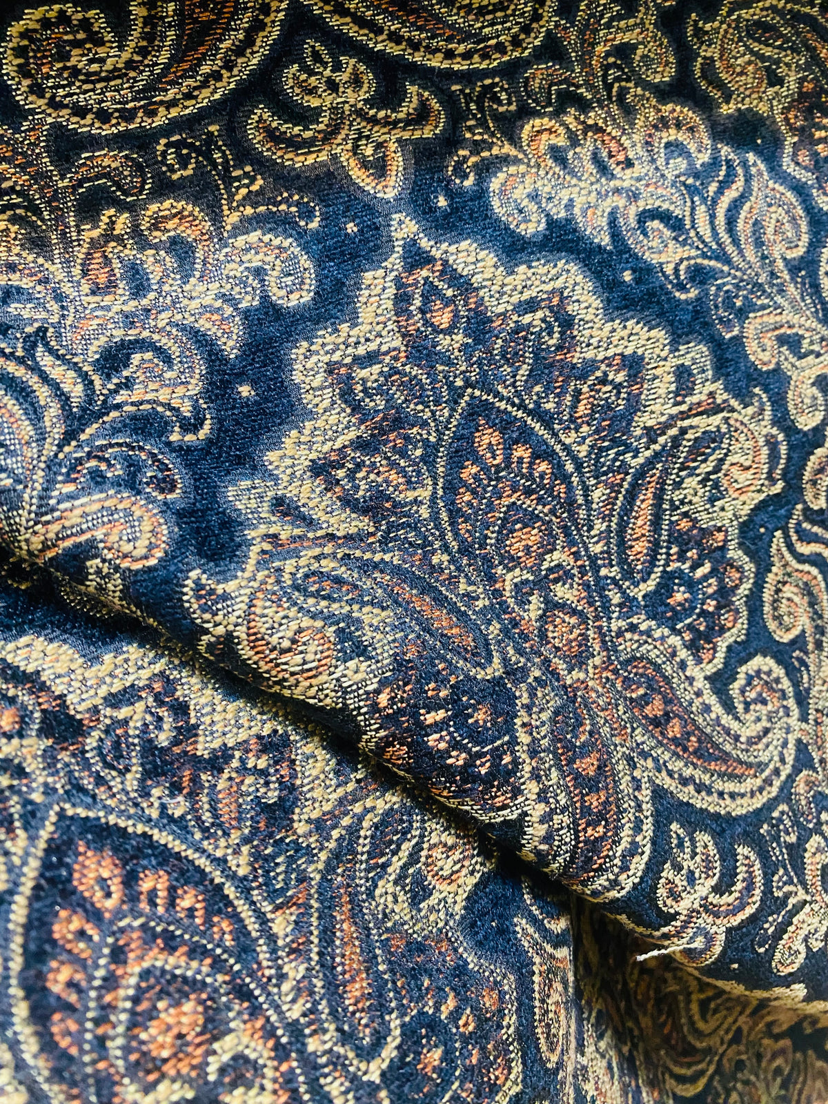 NEW Queen Janey Designer Kilim Rug Inspired Damask Chenille Upholstery Fabric - Black - Fancy Styles Fabric Pierre Frey Lee Jofa Brunschwig & Fils