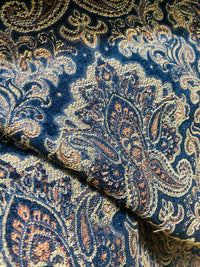 NEW Queen Janey Designer Kilim Rug Inspired Damask Chenille Upholstery Fabric - Black - Fancy Styles Fabric Pierre Frey Lee Jofa Brunschwig & Fils