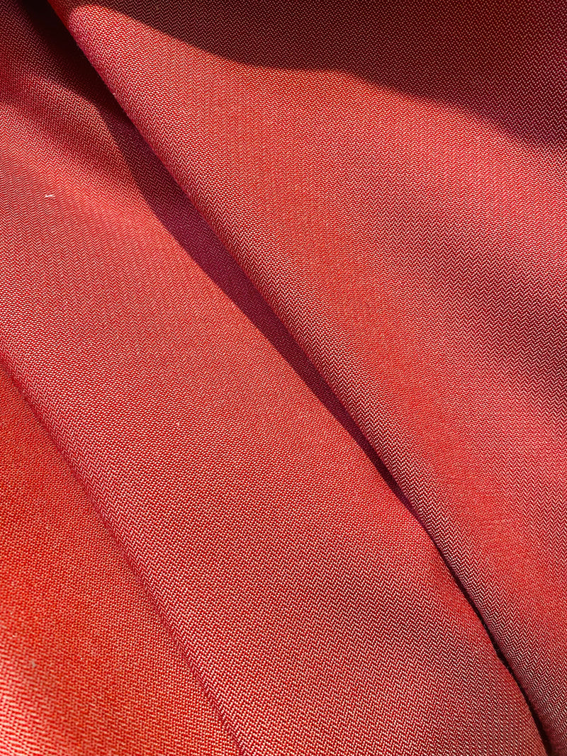 NEW Lady Tate French Terra Cotta Red Fabric - Solid - Upholstery 55” Wide