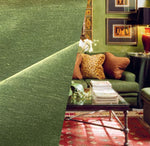 NEW! Designer Upholstery Velvet Fabric Made in Belgium - Leaf Green