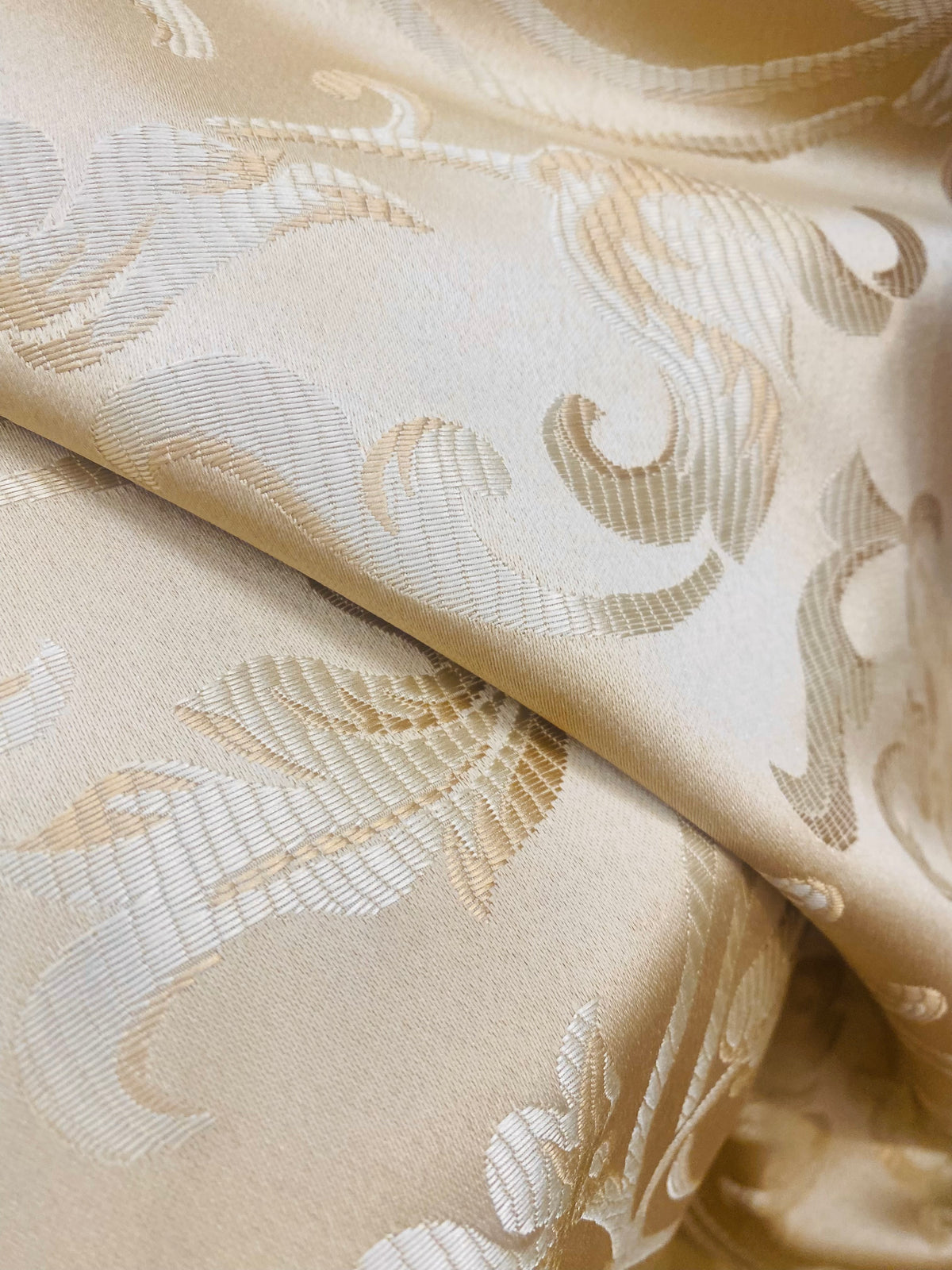 NEW Lord Percephone Neoclassical Floral Gold Upholstery and Drapery Fabric - Fancy Styles Fabric Pierre Frey Lee Jofa Brunschwig & Fils