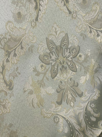 NEW! Prince Lucas Designer Brocade Jacquard Fabric- Antique Pale Green - Fancy Styles Fabric Pierre Frey Lee Jofa Brunschwig & Fils