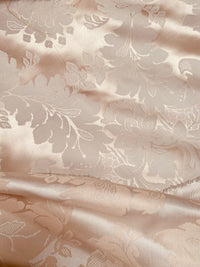 NEW! Princess Pittara 100% Silk Satin Novelty Jacquard Damask Fabric- Pink - Fancy Styles Fabric Pierre Frey Lee Jofa Brunschwig & Fils