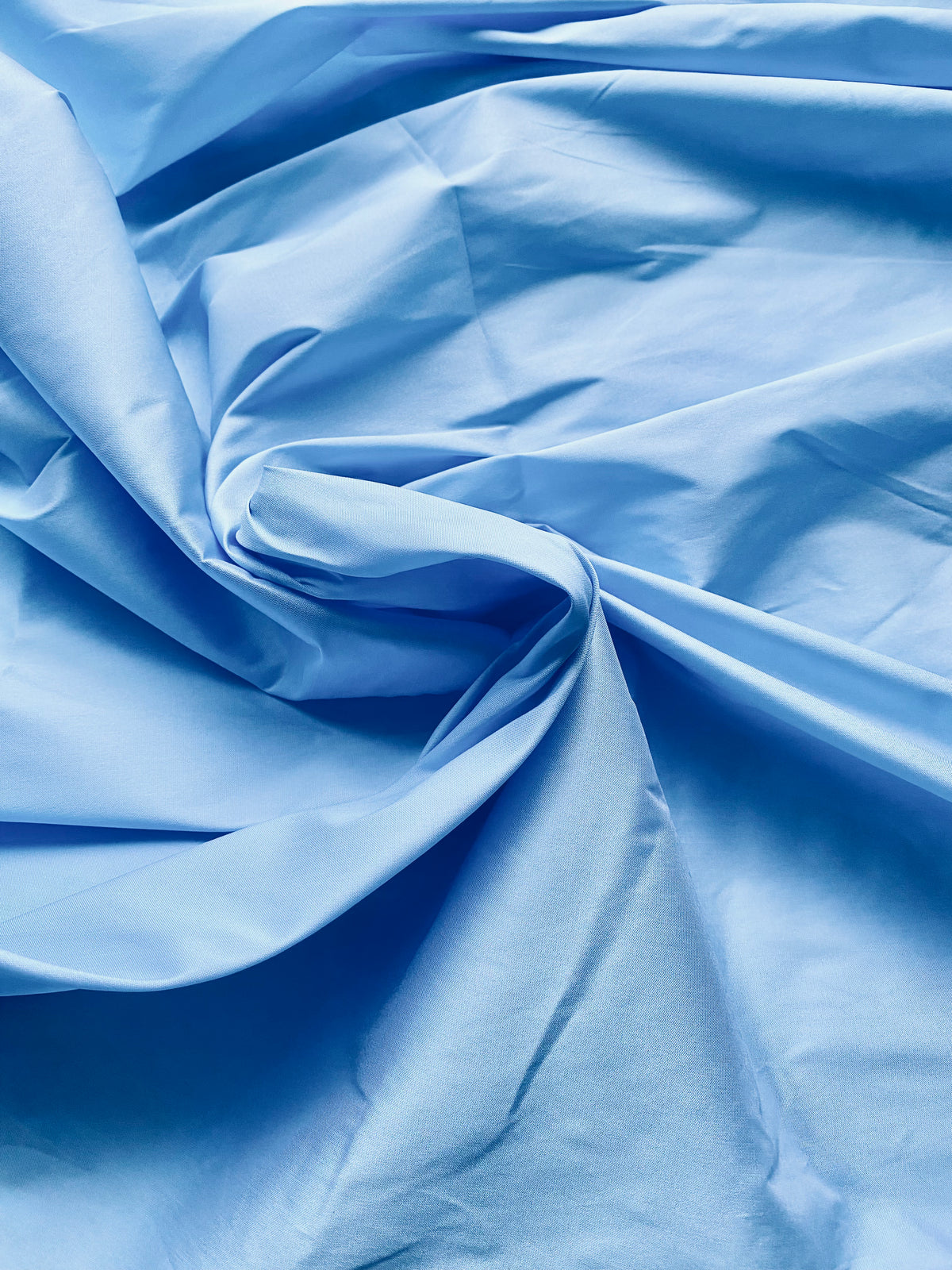 NEW Lady Frank Light Designer “Faux Silk” Taffeta Fabric Made in Italy Sky Blue - Fancy Styles Fabric Pierre Frey Lee Jofa Brunschwig & Fils