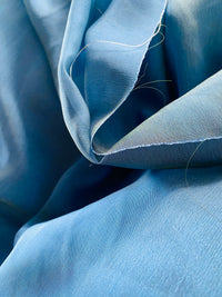 NEW! Duchess Deseray Silk & Poly Chiffon Sheer Fabric - Cornflower Blue - Fancy Styles Fabric Pierre Frey Lee Jofa Brunschwig & Fils