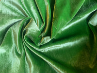 NEW! Queen of The Dark- Leaf Green 100% Silk Velvet Fabric with Interfacing - Fancy Styles Fabric Pierre Frey Lee Jofa Brunschwig & Fils