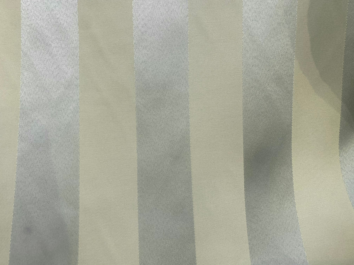 NEW! Prince Jacques Designer Brocade Jacquard Stripe Fabric- Antique Pale Green - Fancy Styles Fabric Pierre Frey Lee Jofa Brunschwig & Fils