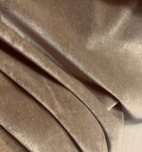 NEW! Prince Hudson- 100% Mohair Upholstery Velvet Fabric - Taupe - Fancy Styles Fabric Pierre Frey Lee Jofa Brunschwig & Fils