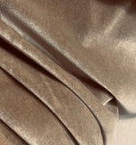NEW! Prince Hudson- 100% Mohair Upholstery Velvet Fabric - Taupe