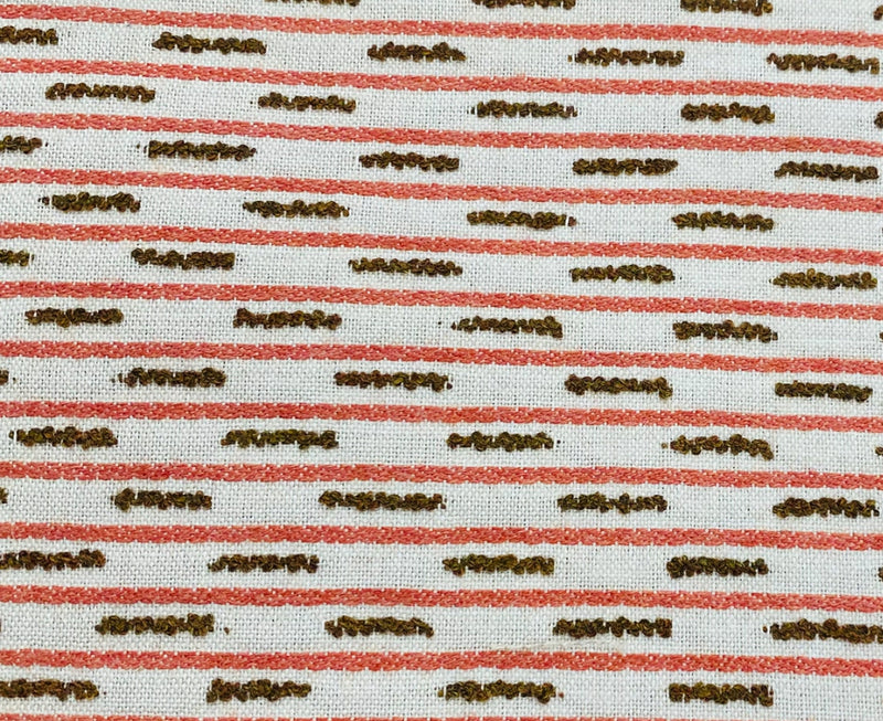 New! SUNBRELLA Novelty Boucle Waterproof Indoor Outdoor Terra Cotta Red and Brown Upholstery and Decorating Fabric