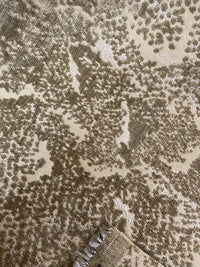 NEW Prince Stan Novelty Velevet Anaconda Snake Upholstery Fabric in White & Taupe - Fancy Styles Fabric Pierre Frey Lee Jofa Brunschwig & Fils