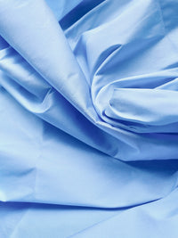 NEW Lady Frank Light Designer “Faux Silk” Taffeta Fabric Made in Italy Sky Blue - Fancy Styles Fabric Pierre Frey Lee Jofa Brunschwig & Fils