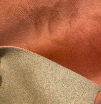 NEW Princess Paulette Heavy Weight Soft Velvet Upholstery Fabric - Terra Cotta - Fancy Styles Fabric Pierre Frey Lee Jofa Brunschwig & Fils