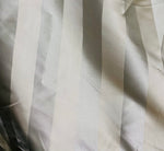 NEW Princess Sophie 100% Silk Fabric Ivory Stripes