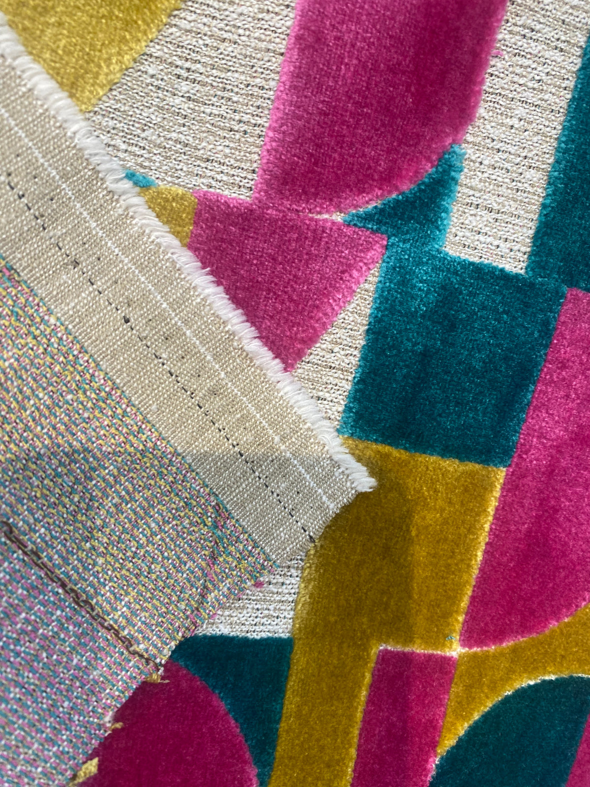 NEW! Emperor Andre Designer Italian Burnout Multicolor Fabric for Upholstery - Fancy Styles Fabric Pierre Frey Lee Jofa Brunschwig & Fils