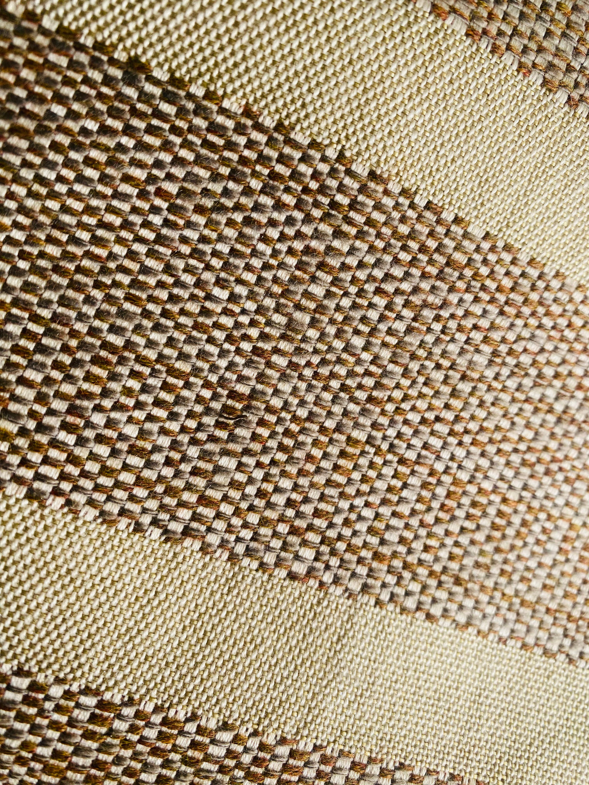 New! SUNBRELLA Natural Camel Stripe Waterproof Indoor Outdoor Upholstery Fabric - Fancy Styles Fabric Pierre Frey Lee Jofa Brunschwig & Fils