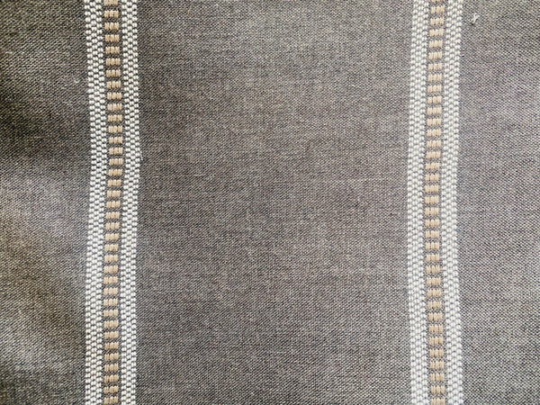 New! SUNBRELLA Novelty Waterproof Indoor Outdoor Natural Taupe Stripe Upholstery and Decorating Fabric - Fancy Styles Fabric Pierre Frey Lee Jofa Brunschwig & Fils