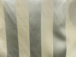 NEW! Prince Jacques Designer Brocade Jacquard Stripe Fabric- Antique Pale Green