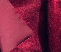 NEW! Prince Latimer Designer Velvet Upholstery & Drapery Fabric -Soft- Wine Red- By The Yard - Fancy Styles Fabric Pierre Frey Lee Jofa Brunschwig & Fils