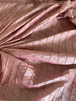 Live Deal: Lady Katala “Faux Silk” Pintuck Diamond Fabric- Pink