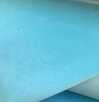 NEW! Duke Donovan WATERPROOF OUTDOOR Velvet Upholstery & Drapery Fabric - Tiffany Blue- BTY - Fancy Styles Fabric Pierre Frey Lee Jofa Brunschwig & Fils