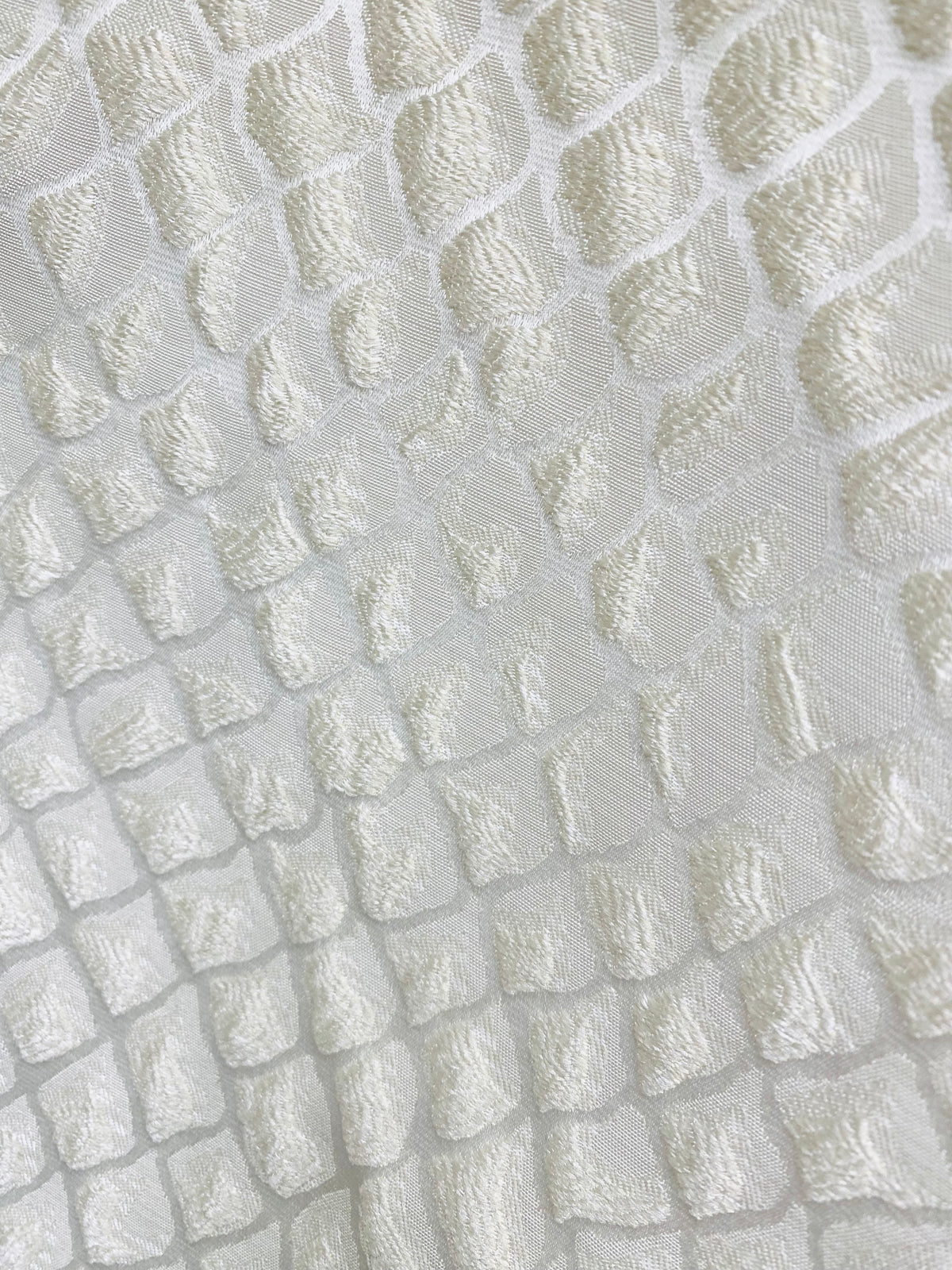 NEW! Duchess Fante Brocade Satin Fabric- White- Diamond Upholstery Neoclassical Louis - Fancy Styles Fabric Pierre Frey Lee Jofa Brunschwig & Fils
