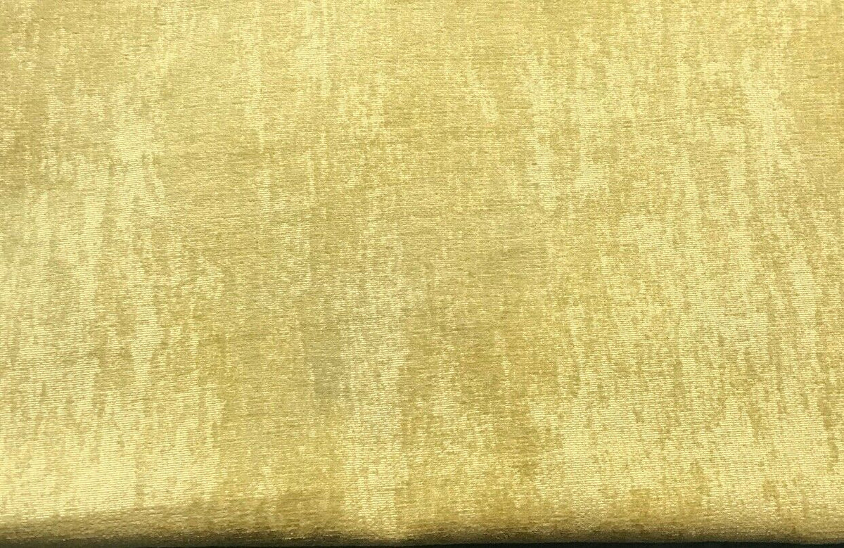 NEW! Designer Super Thick And Soft Chenille Velvet Fabric - Mustard Yellow BTY - Fancy Styles Fabric Pierre Frey Lee Jofa Brunschwig & Fils