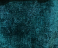 Designer Upholstery Thick And Soft Chenille Velvet Fabric - Teal BTY - Fancy Styles Fabric Pierre Frey Lee Jofa Brunschwig & Fils