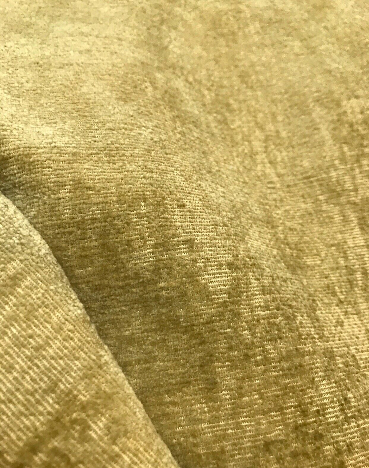 NEW! Designer Super Thick And Soft Chenille Velvet Fabric - Mustard Yellow BTY - Fancy Styles Fabric Pierre Frey Lee Jofa Brunschwig & Fils