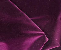 New Prince Oliver 100% Cotton made in Belgium Velvet Fabric in Berry - Fancy Styles Fabric Pierre Frey Lee Jofa Brunschwig & Fils
