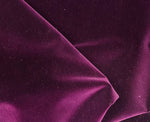 New Prince Oliver 100% Cotton made in Belgium Velvet Fabric in Berry