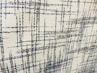 NEW Count York Designer Heavyweight Boucle Upholstery Fabric in White and Black Plaid Melange - Fancy Styles Fabric Pierre Frey Lee Jofa Brunschwig & Fils